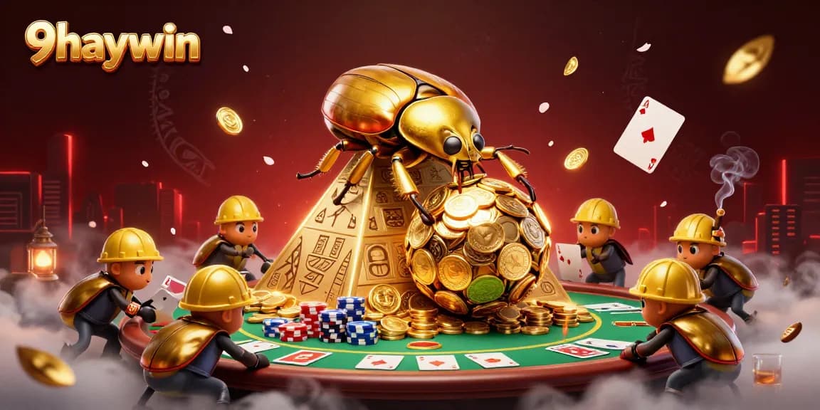 Experience winning strategies at 9haywin with thrilling poker action amid golden casino ambiance.