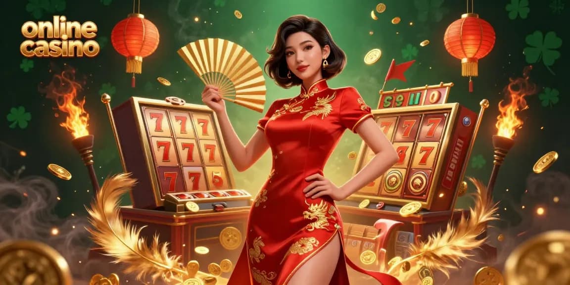 Experience thrilling online casino games featuring lavish elements, slots, and vibrant characters.