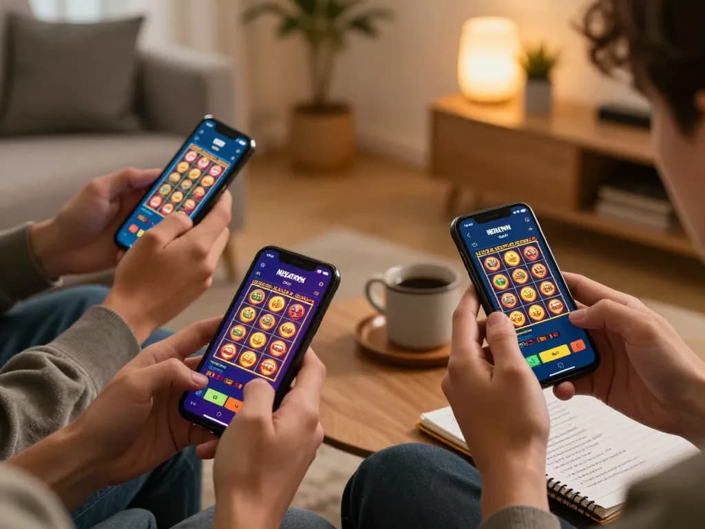 Engaging gameplay on situs gacor nekatwin mobile app with players immersed in live casino action.
