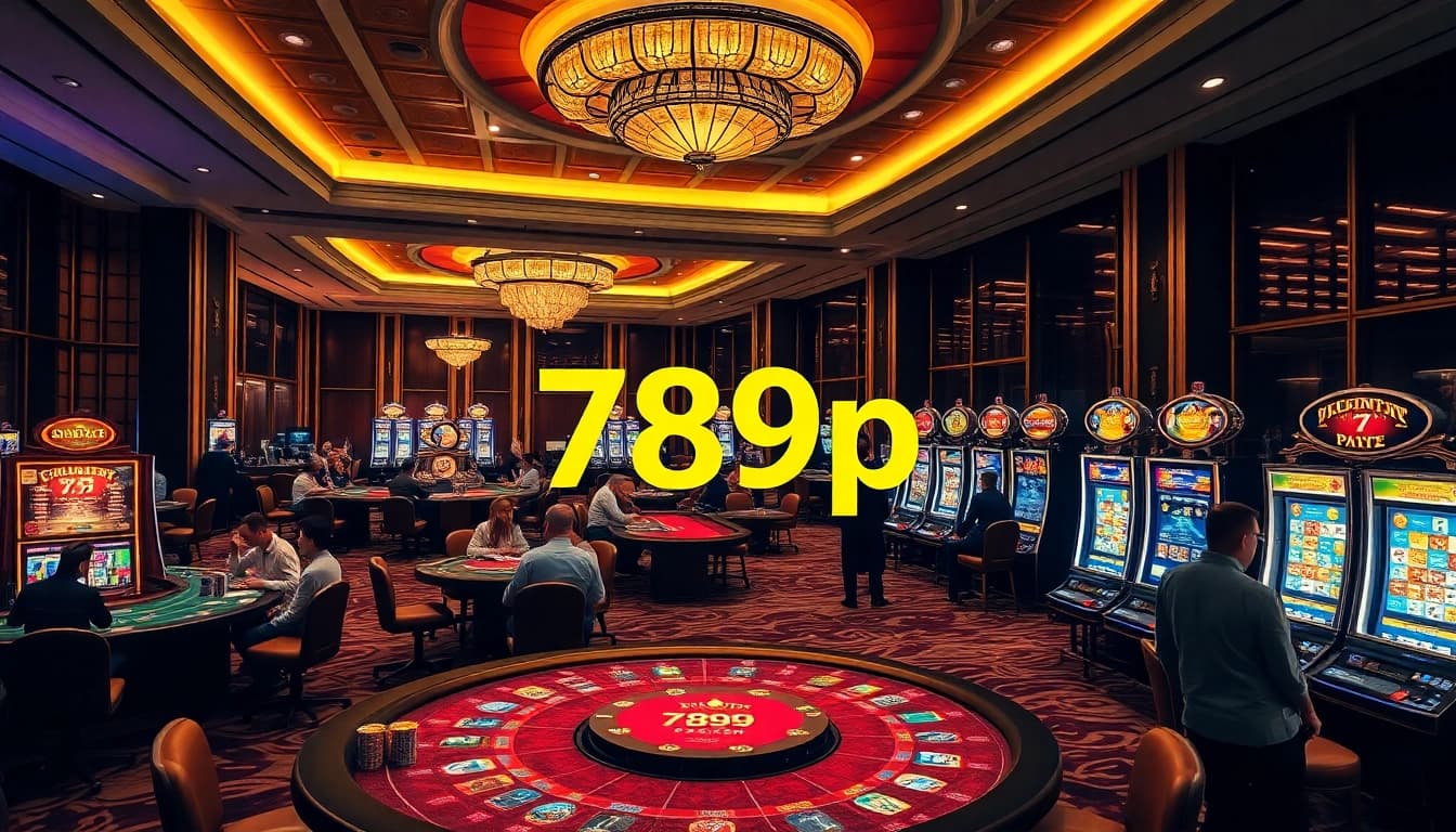 A player winning big at a vibrant casino table featuring 789p, showcasing an engaging online gambling atmosphere.