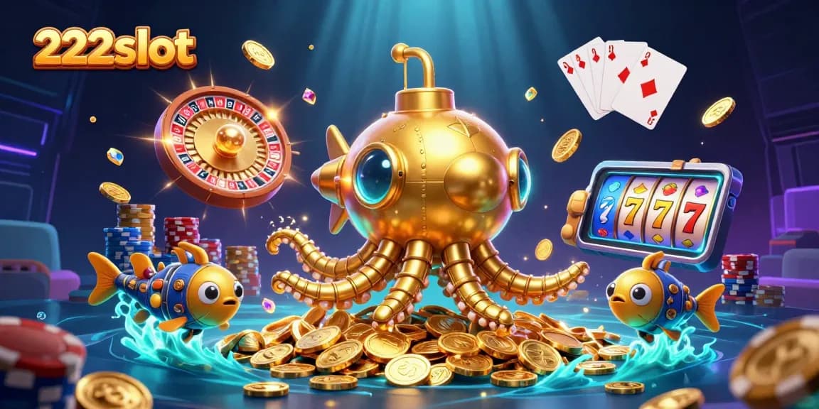 Menangkan permainan slot di 222slot dengan jackpot besar dan simbol keberuntungan.