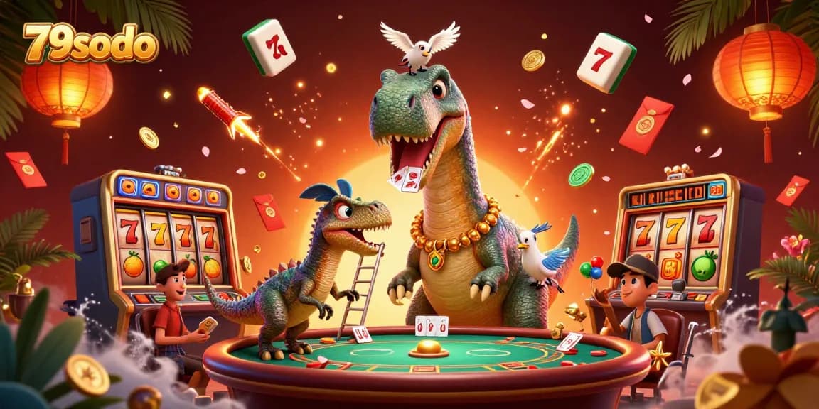 Experience the thrilling action of 79sodo with vibrant slot game elements and engaging characters.