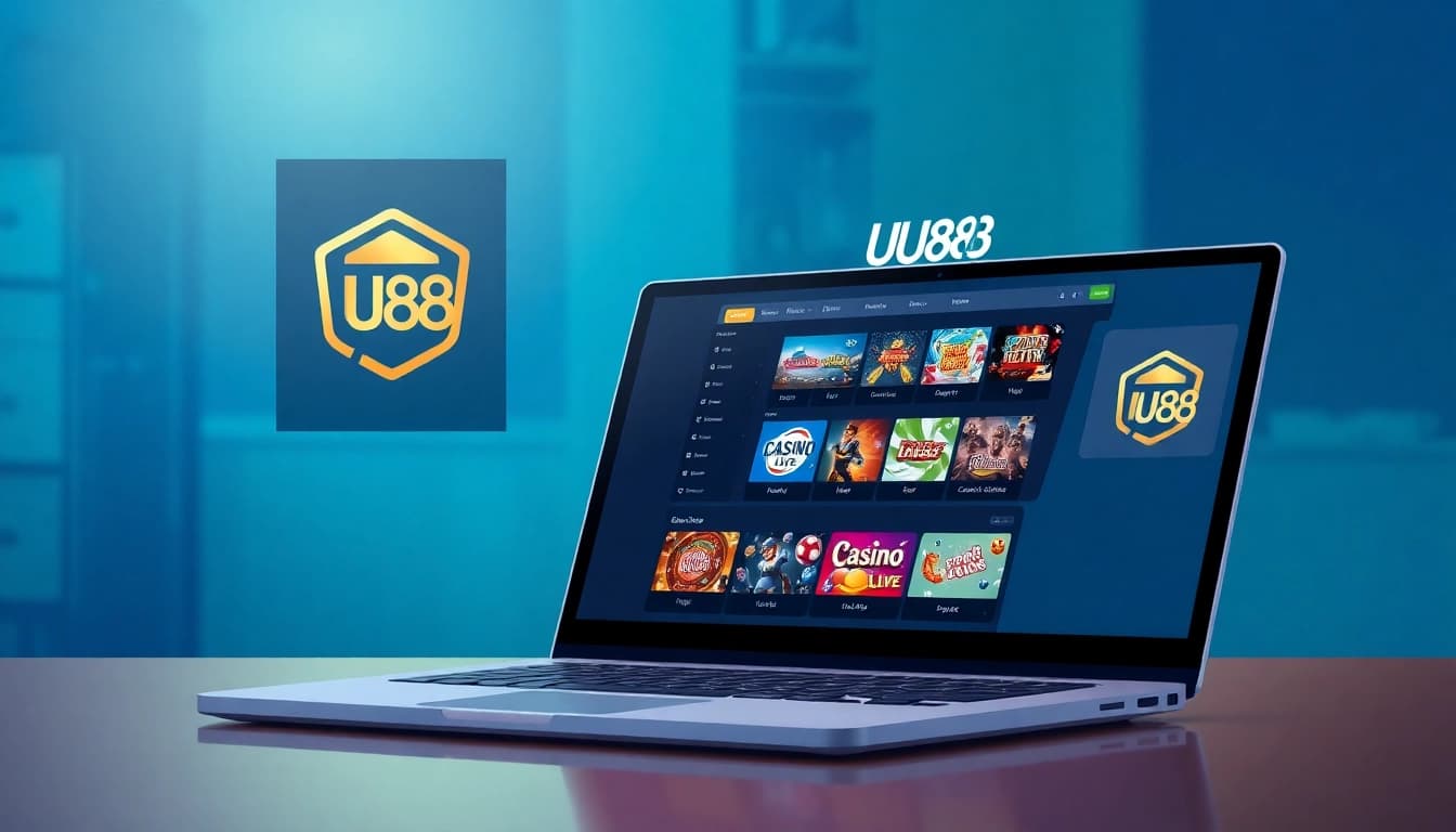 Engaging with the UU88 online gaming platform showcasing secure betting options and diverse games.