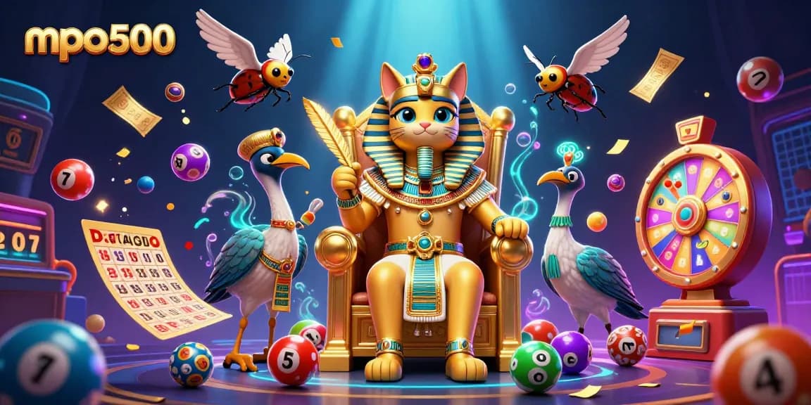 Engage with mpo500's immersive gaming experience featuring colorful lottery dynamics and vibrant casino elements.