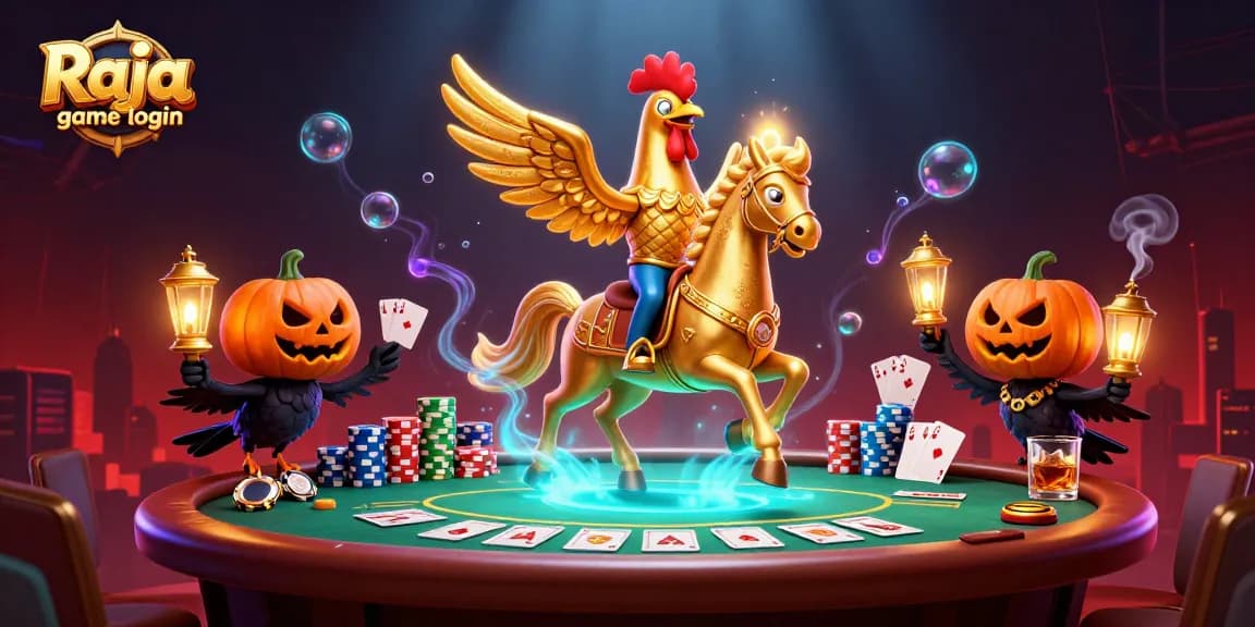 Engage with Raja game login and experience dynamic casino action amid captivating characters.