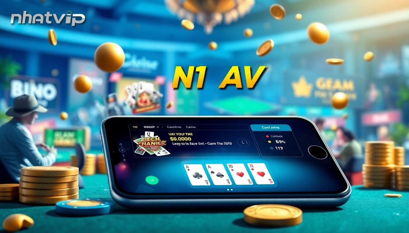 Experience the excitement of Nhatvip's online gaming platform at Trang chủ Nhất Vip, showcasing engaging graphics and promotions.