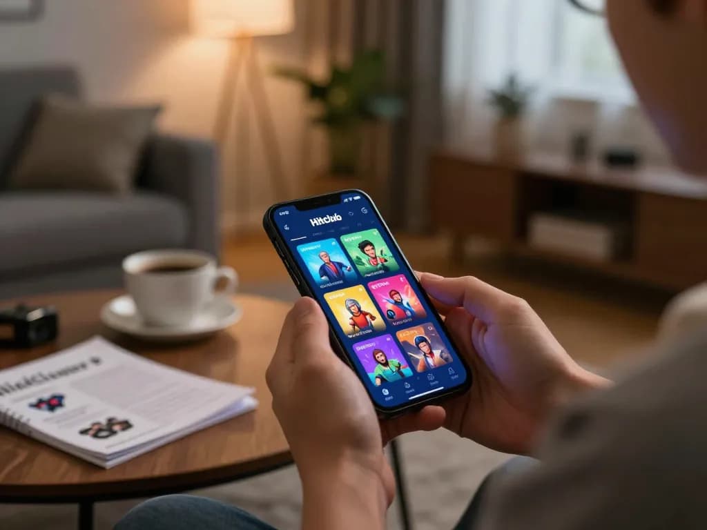 Engaging gameplay on Hitclub app showing vibrant slots, immersing in fun gaming