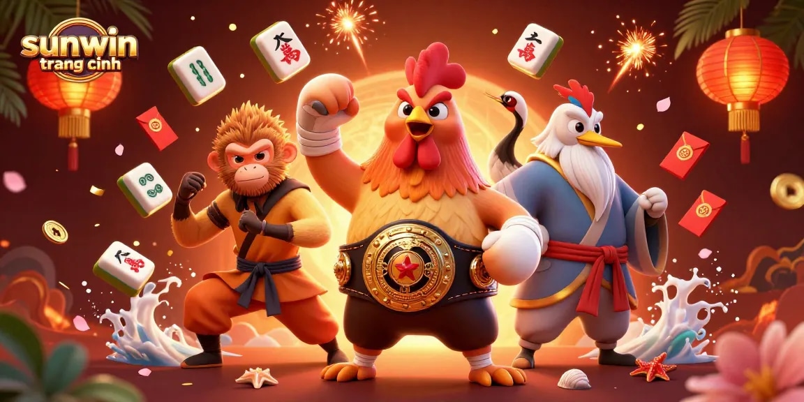 Experience thrilling gameplay at sunwin trang chính with vibrant characters and dynamic casino elements.
