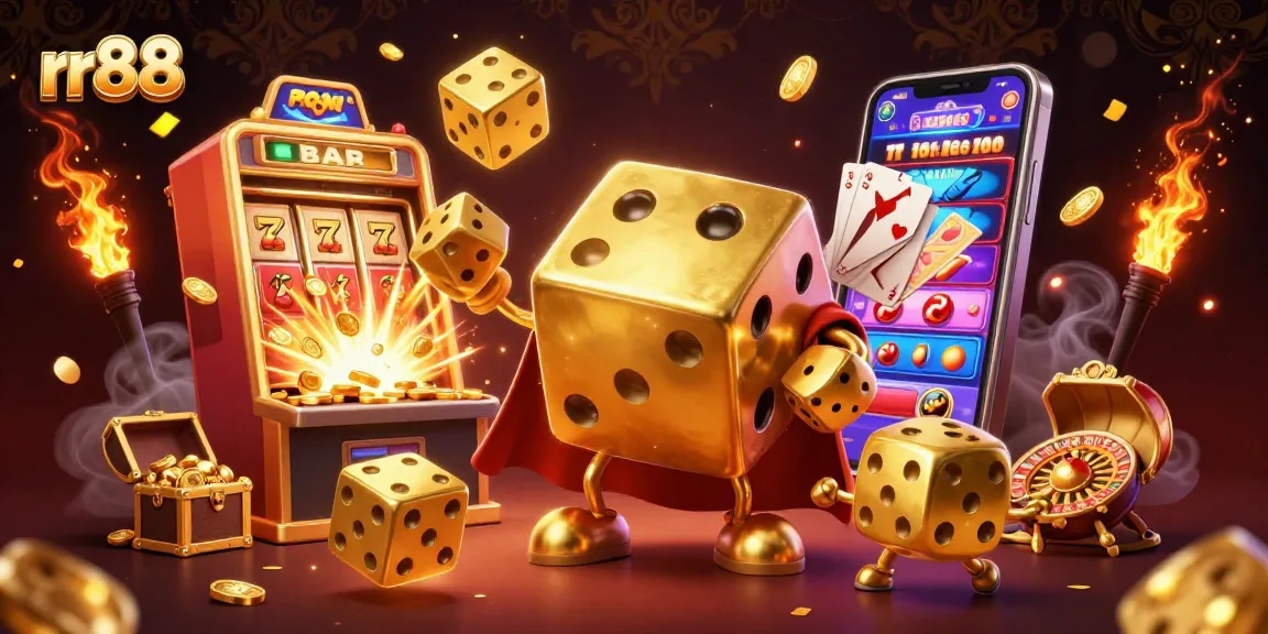 Experience thrilling gameplay and win at rr88 with vibrant casino elements and dynamic characters.