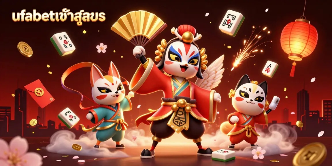 Experience ufabetเข้าสู่ระบบ with winning strategies in this vibrant 3D casino scene.