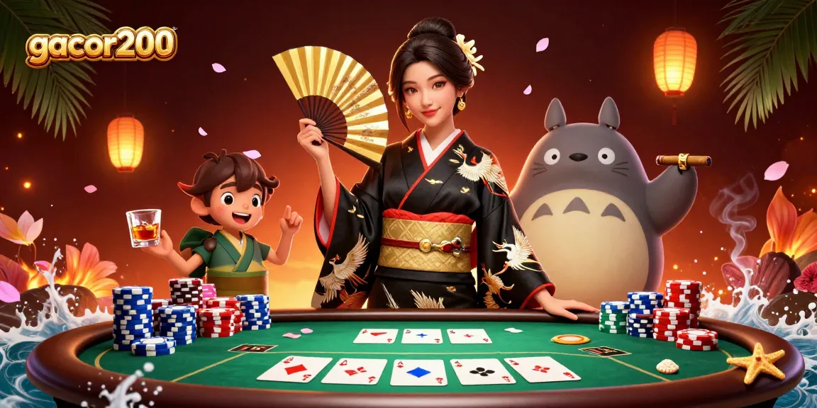 Play exciting casino games with gacor200 in a vibrant, immersive digital casino atmosphere.