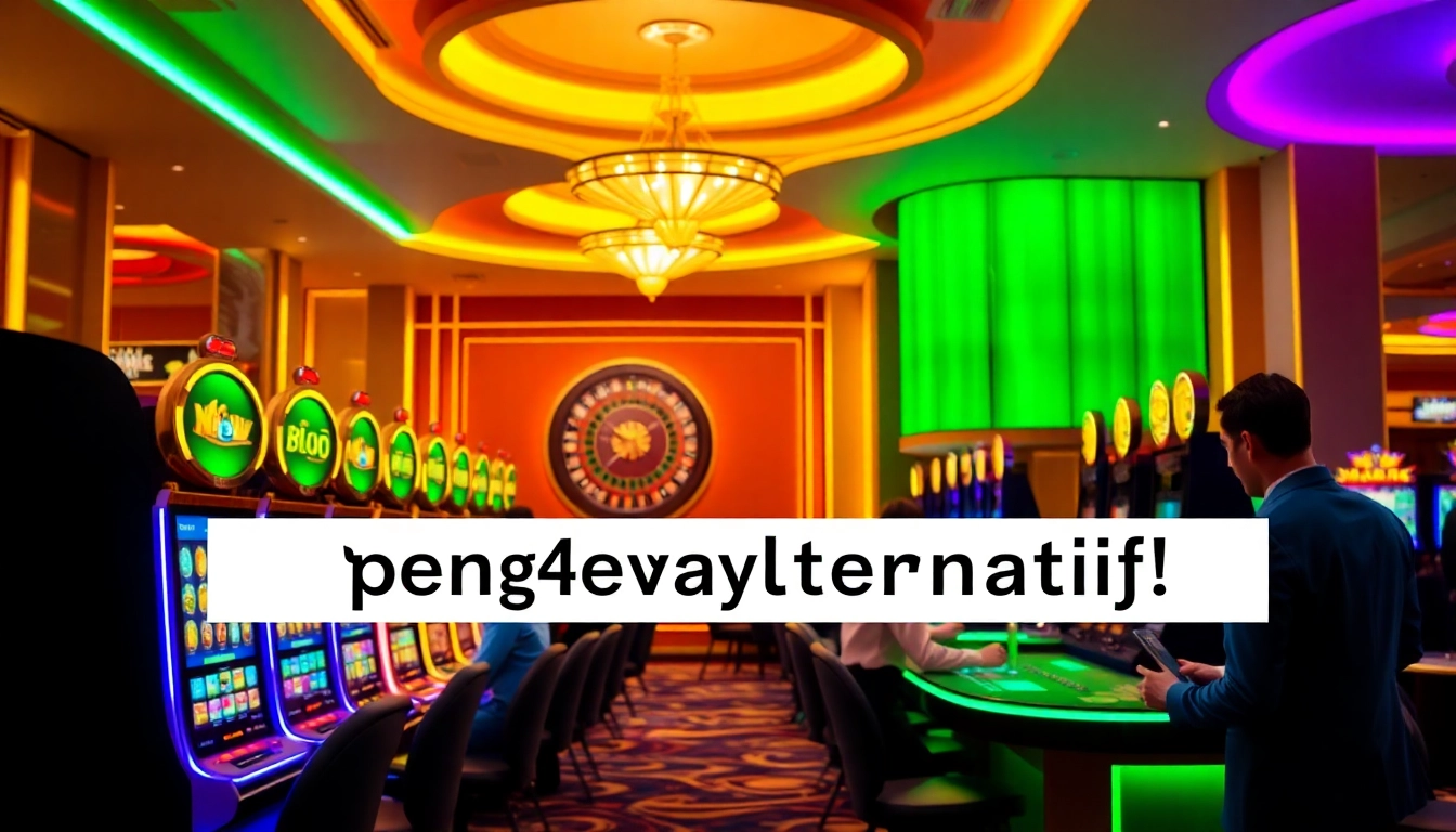 Play exciting slots at pen4d alternatif for a winning casino experience.