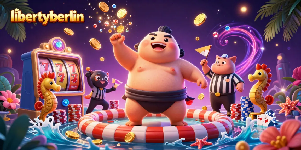 Experience thrilling gameplay at libertyberlin with our vibrant slot-themed underwater casino scene.