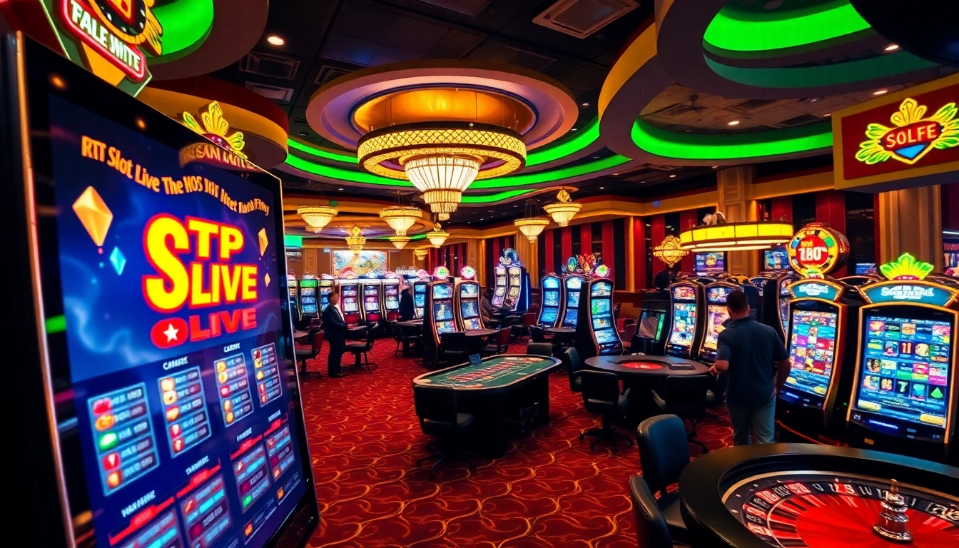 Screenshot of RTP Slot Live displaying real-time winning statistics from popular slot machines.
