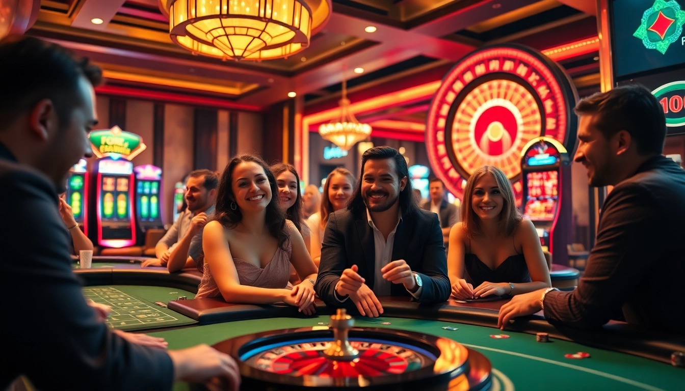 Experience the thrill of rikvip gaming at an upscale casino atmosphere.