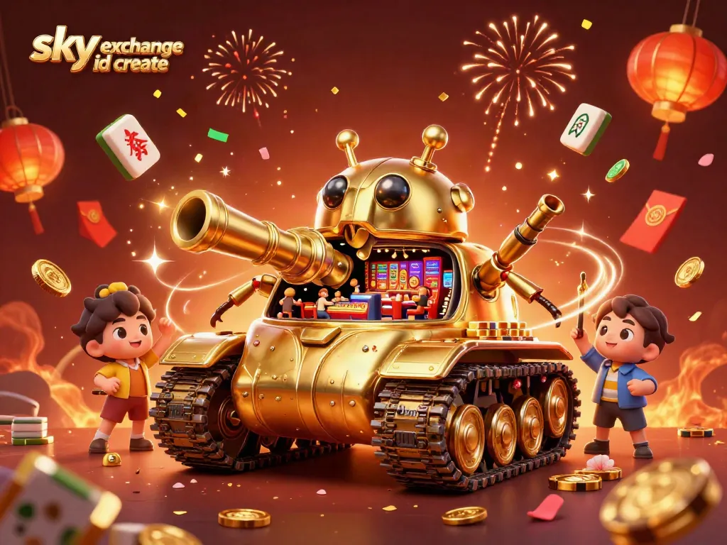 Engage in dynamic action with the sky exchange id create while exploring a vibrant 3D casino atmosphere.