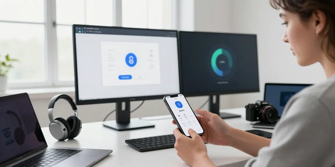 Using a 2nd number iPhone for seamless connectivity with eSIMo in a modern workspace.