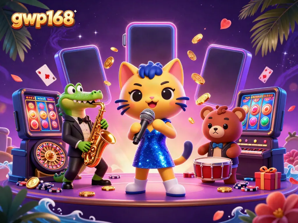 GWP168 menang besar dengan slot permainan yang mengasyikkan di kasino.