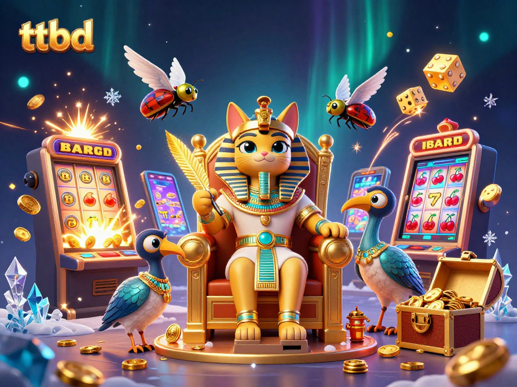 Experience high-stakes thrills with ttbd in this dynamic pharaoh-themed casino celebration