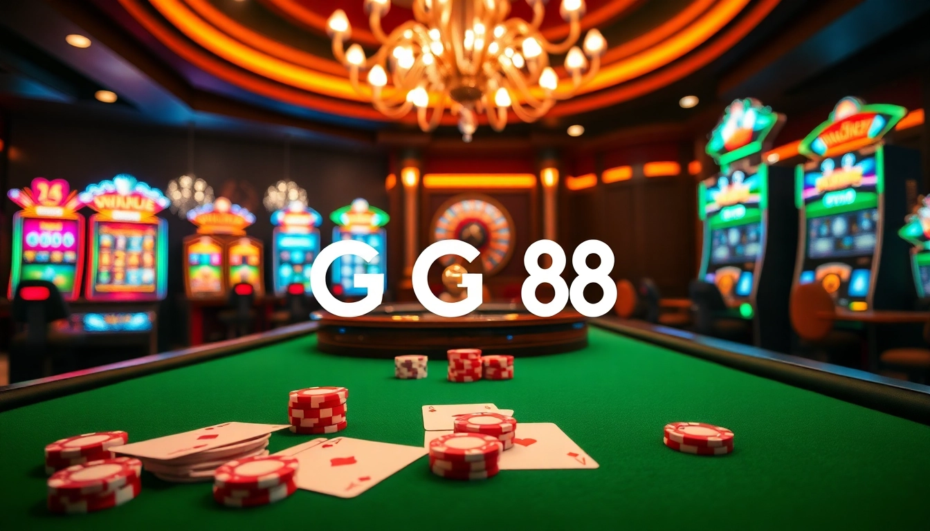 Play poker and roulette at GG88, the premier online gambling platform.