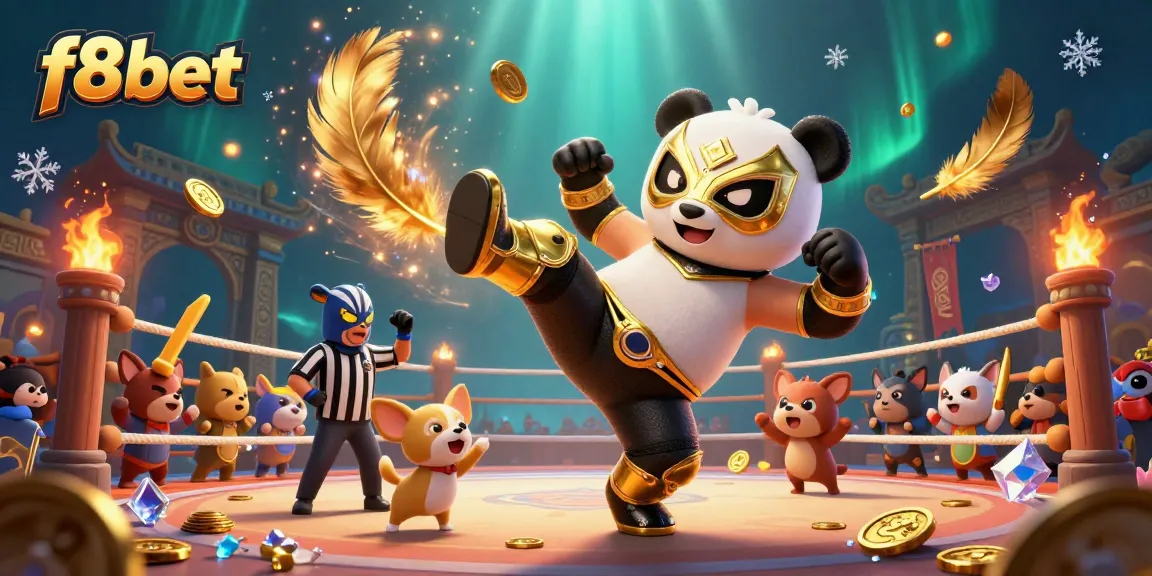 Engage with thrilling f8bet action featuring dynamic gaming elements and lively characters in a vibrant casino scene.