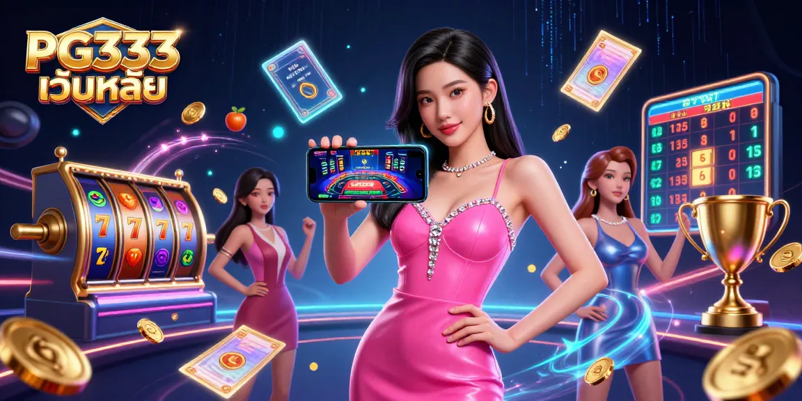 Play exciting live dealer games on PG333 เว็บตรง with a stunning 3D casino atmosphere.