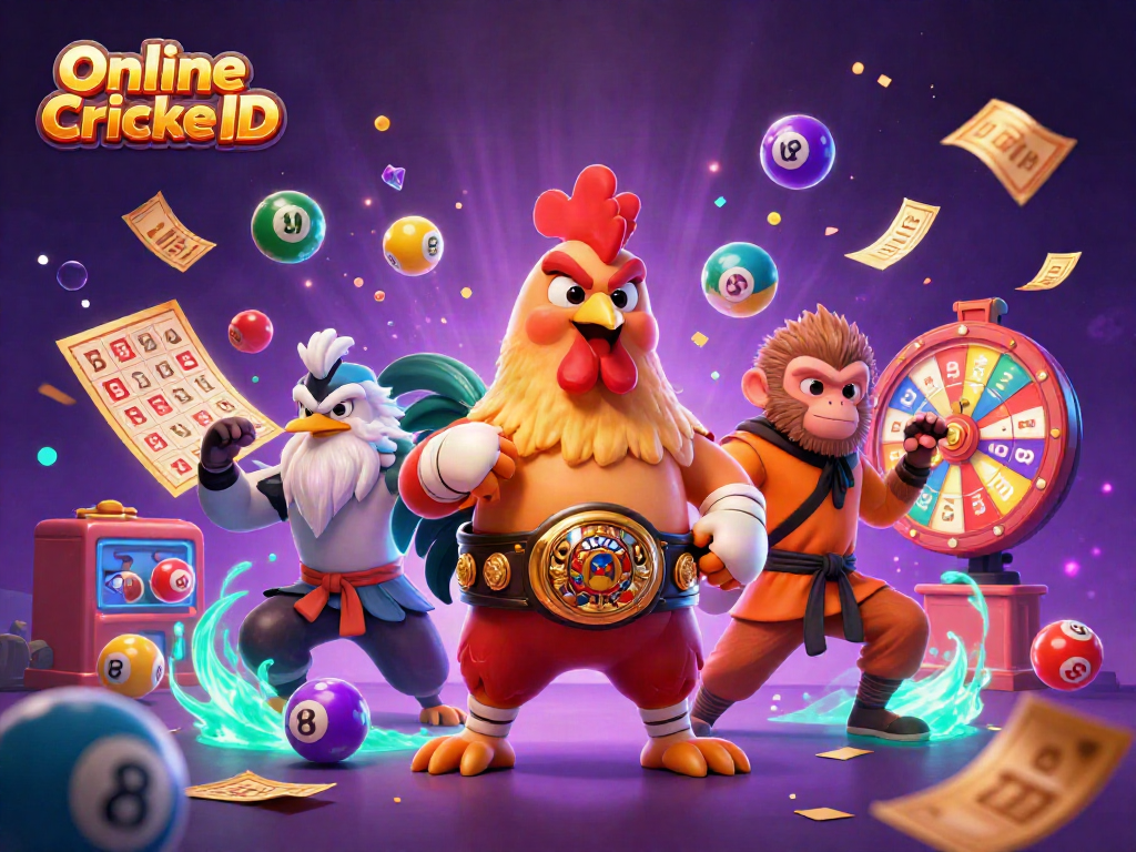 Engage in thrilling gameplay with Online Cricket ID on an immersive and colorful betting platform.