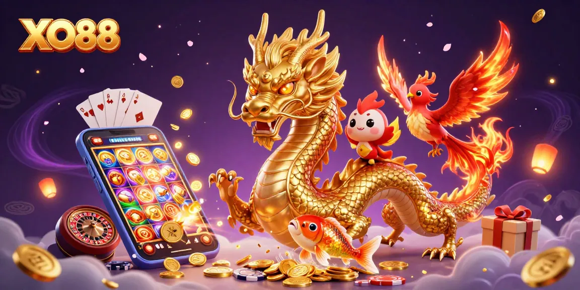 Engage in dynamic gameplay adventures at XO88 with exciting slot games and golden treasures.