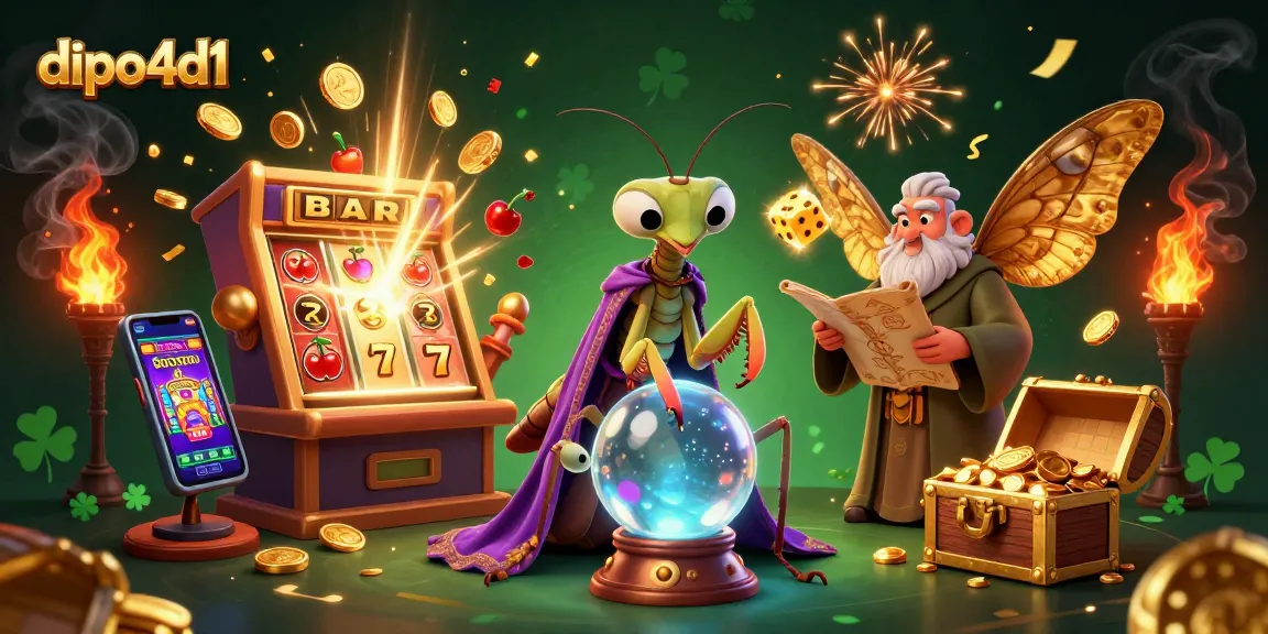 Memenangkan jackpot di dipo4d1 dengan ilustrasi kasino 3D yang penuh aksi bagi para penjudi.