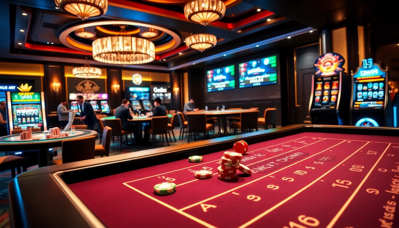 Experience the thrill of gambling at 13win with vibrant casino elements and exciting gameplay.