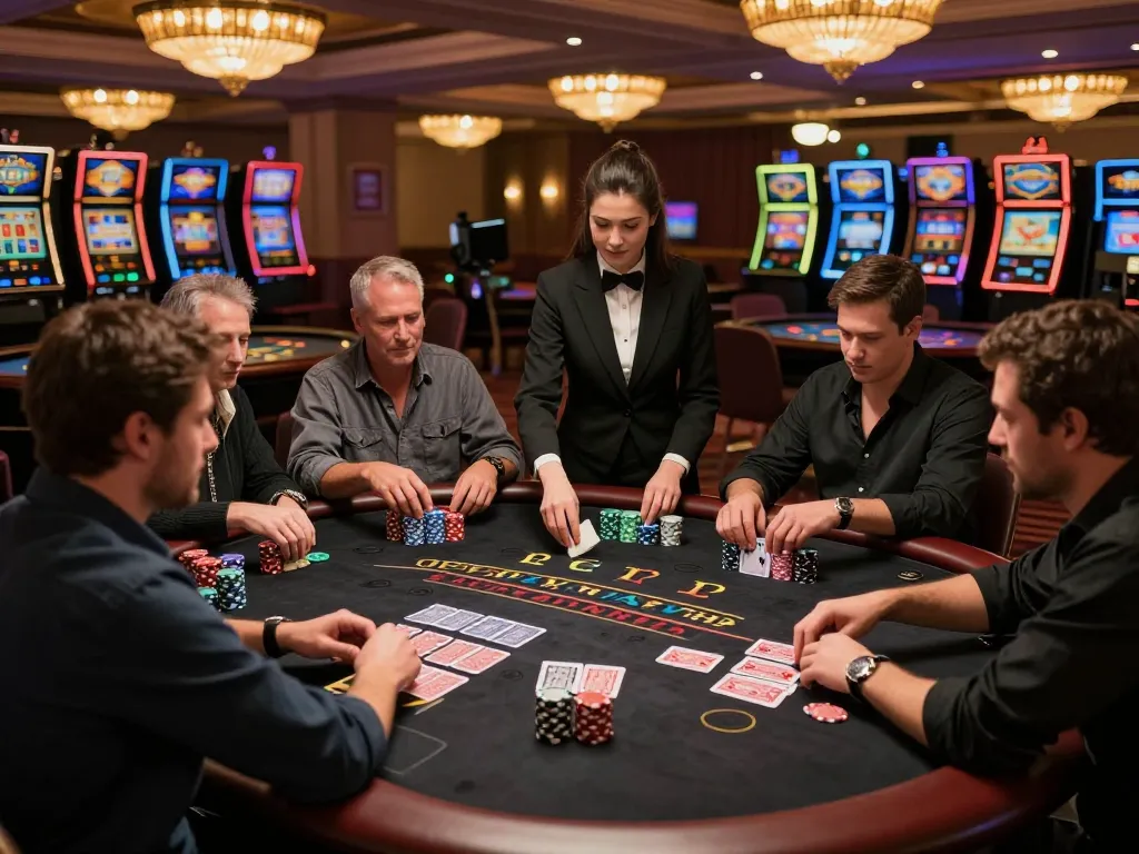 Players experiencing thrilling blackjack gameplay at tx88 casino table, highlighting strategic betting and engagement