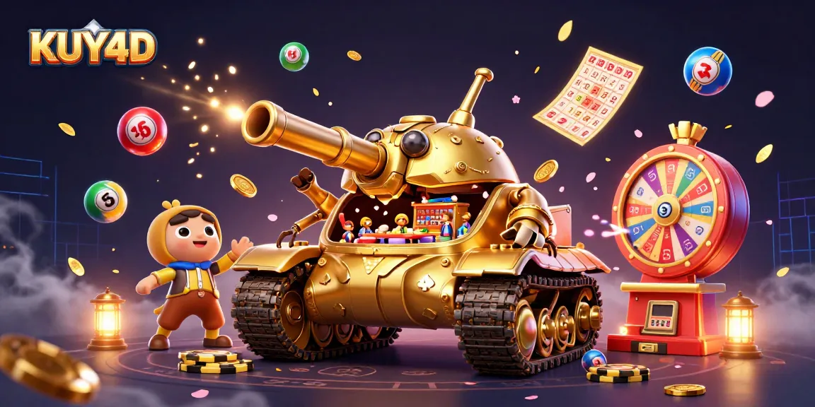 KUY4D menghadirkan pengalaman kasino mini yang megah dengan bola lotere berwarna-warni dan efek confetti.