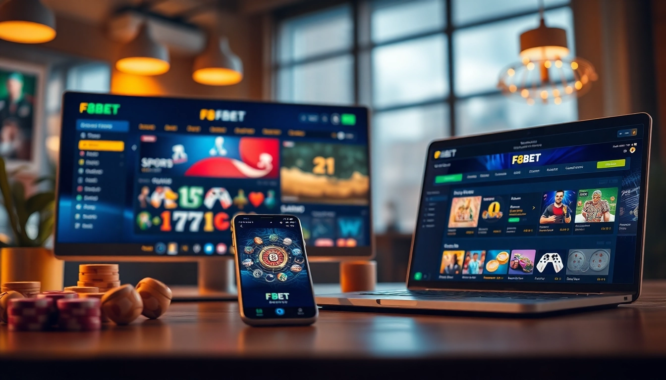 Engaging online gaming environment featuring F8BET platform at https://f8beta2.support/ with modern interface and mobile app.