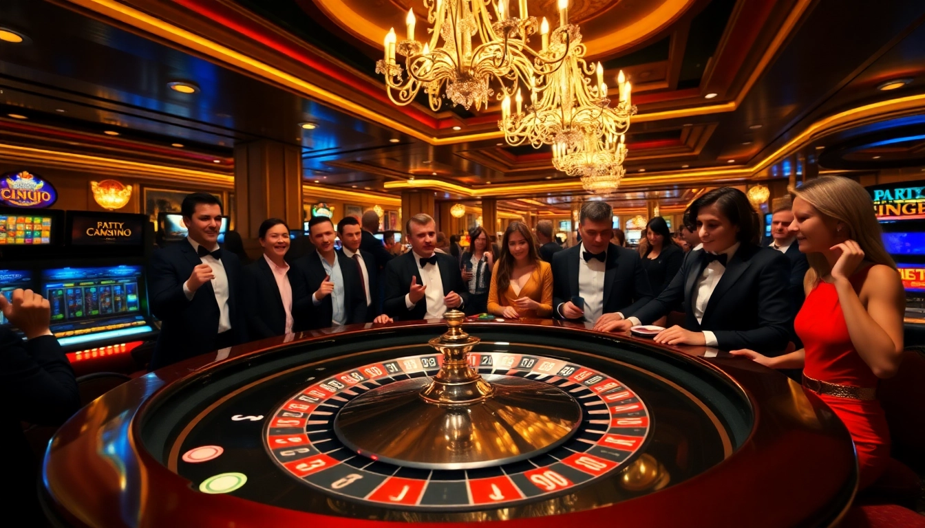 Experience the thrill of winning at https://sunwin11.sh/ with a vibrant casino setting featuring roulette and poker.