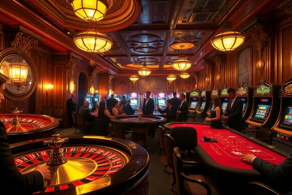 Experience the excitement of the official hidden wiki through a vibrant underground casino scene.