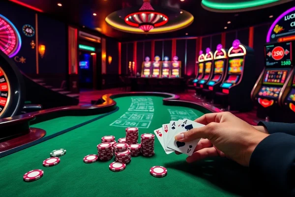 Experience the excitement of the Luckywin club with vibrant casino games and thrilling winning moments.